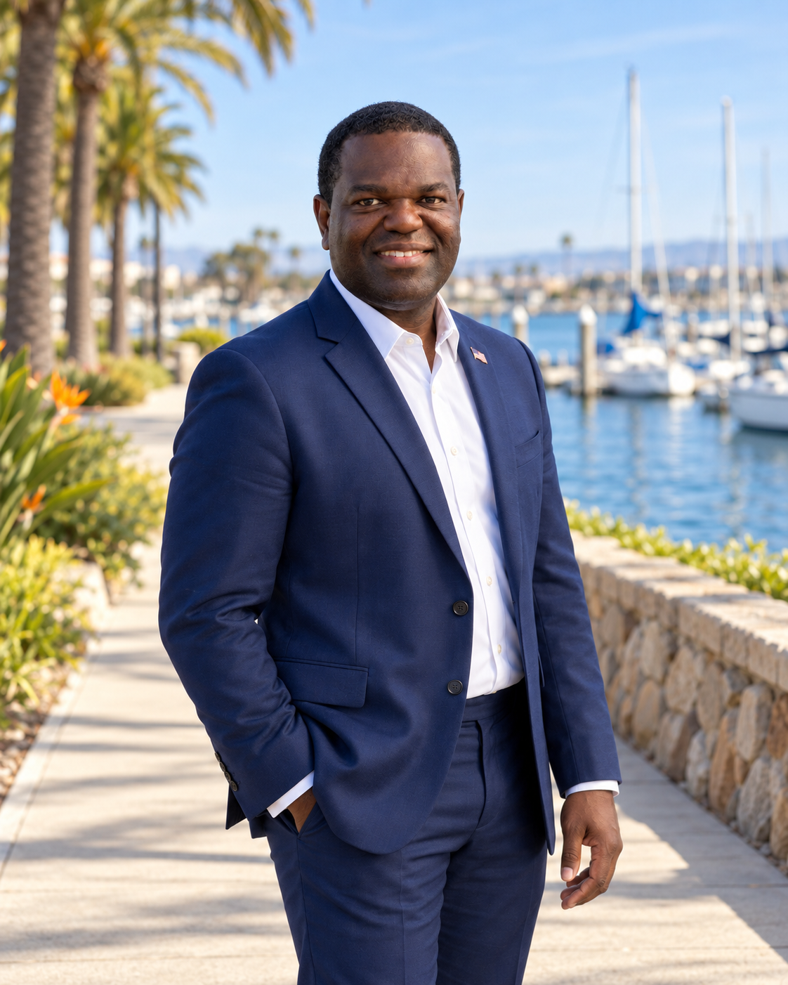 Alvin Nelson at the Pittsburg waterfront