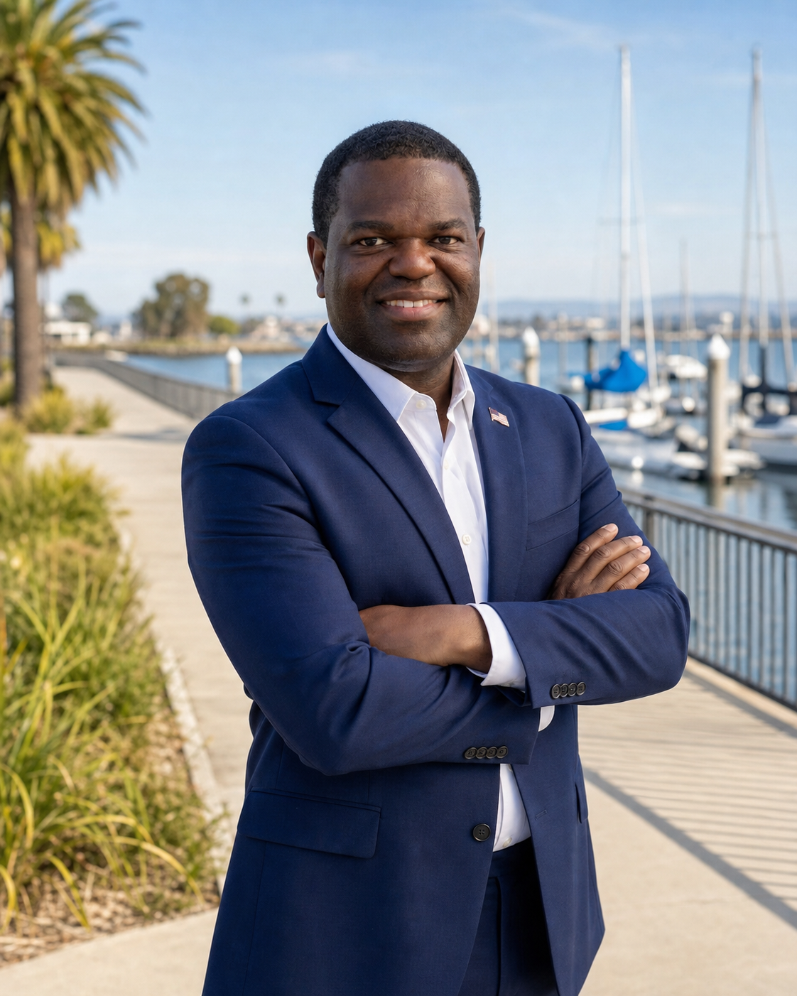Alvin Nelson at the Pittsburg waterfront